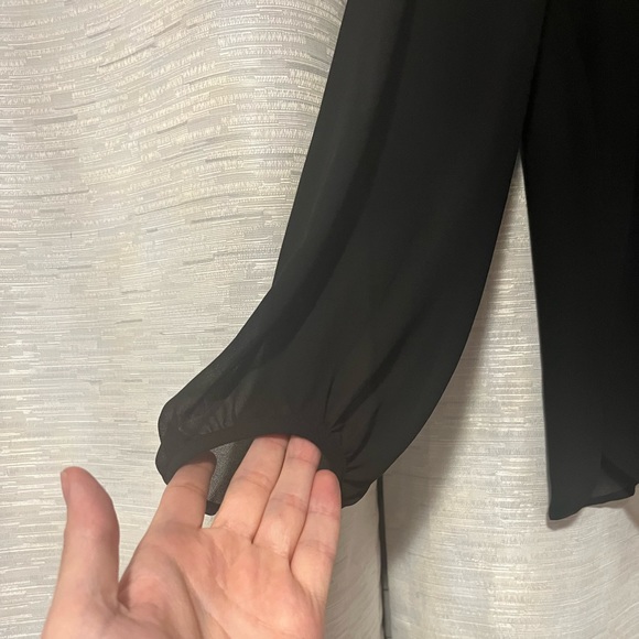 Zara Woman Black Blouse - Picture 2 of 4
